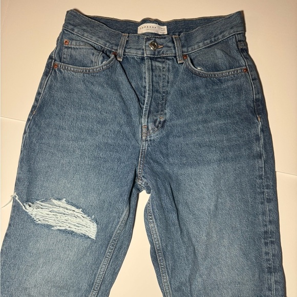 Topshop dad jeans size waist 28 - Picture 5 of 6